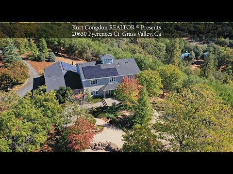 20630 Pyerenees Ct, Grass Valley, CA home video tour