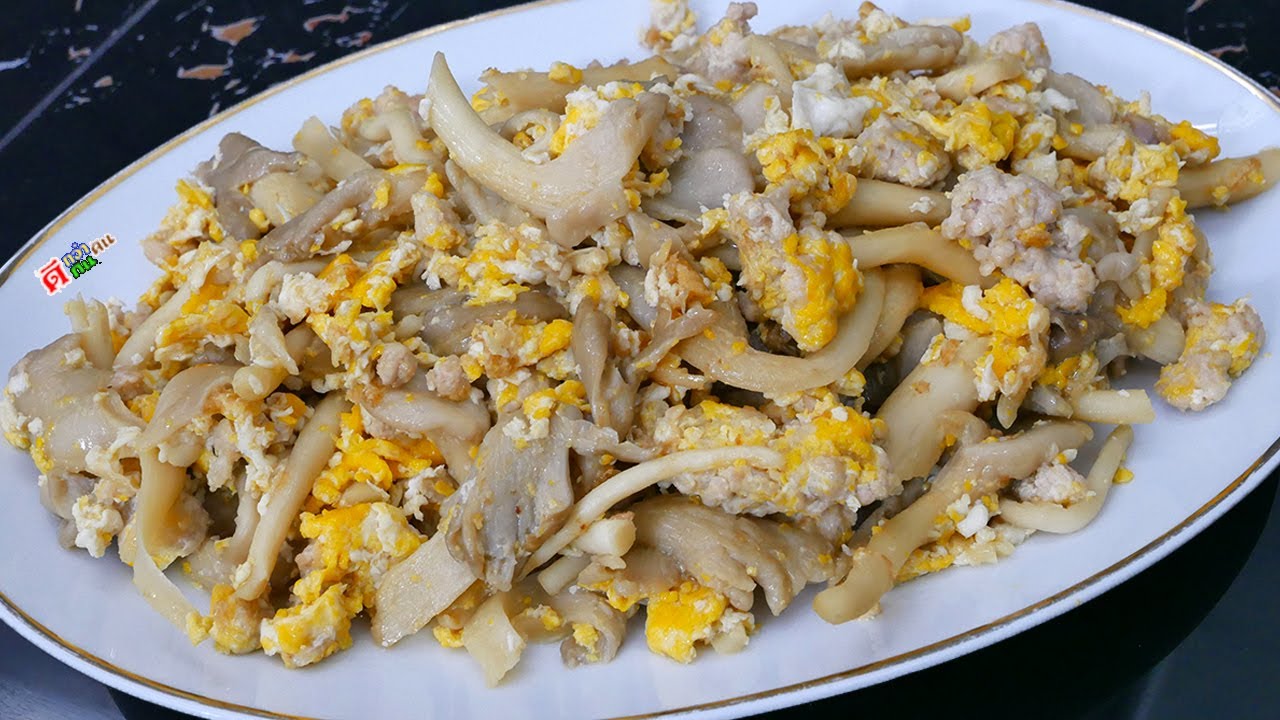 เห็ดนางฟ้าผัดไข่ อีกหนึ่งเมนูแสนง่ายดาย อร่อยว้าวๆ ทันท้องหิว
