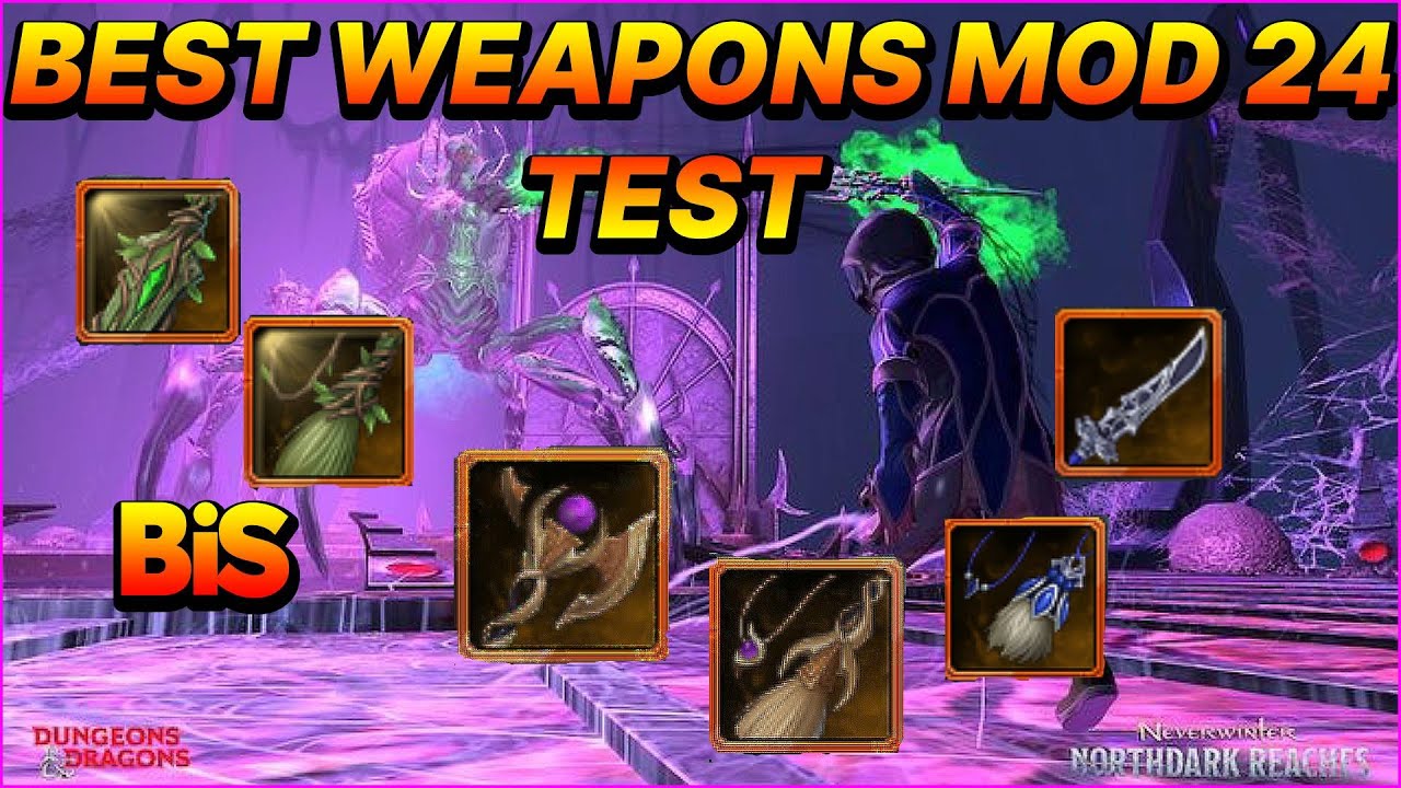 Neverwinter Mod 24 New Weapons vs. Lionheart vs. Masterwork Testing