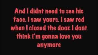 Warrant - I Saw Red lyrics