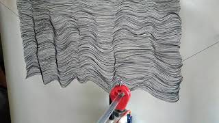 Random tracelines on a polargraph.