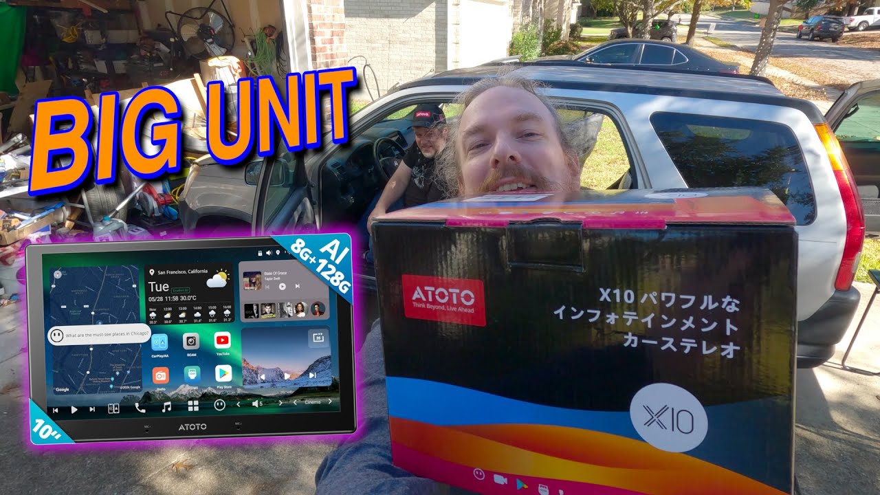 ATOTO x10 Car Stereo Install - Honda CRV - X10G211E