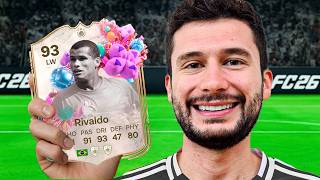 USEI O RIVALDO 93 DO OBJETIVO COM UM TIME FULL BR 🔥