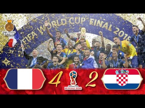 Francia 4-2 Croacia | Final Mundial Rusia 2018 | y Goles TV Azteca 1080p - YouTube