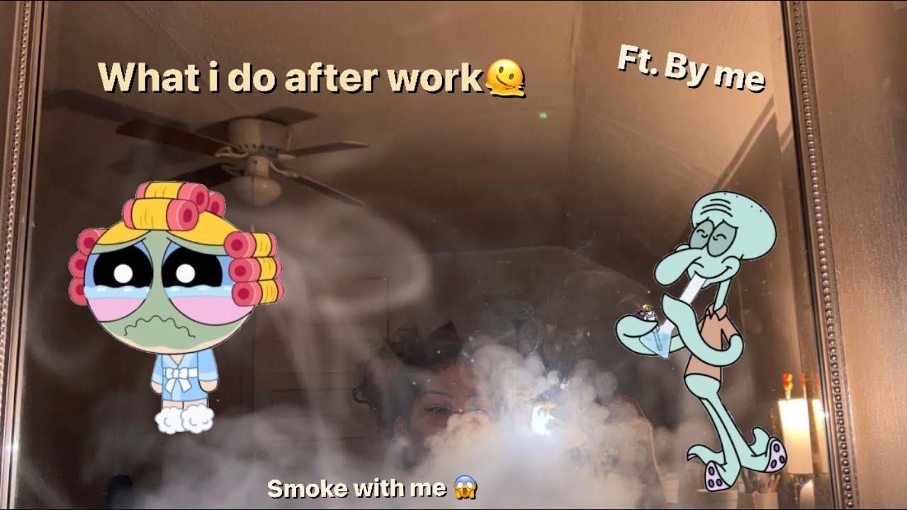 SMOKE WITH ME‼️after getting off work🫠🦋 just vibe with me - YouTube