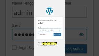 Lupa Password WordPress? Ini Cara Resetnya! #Shorts