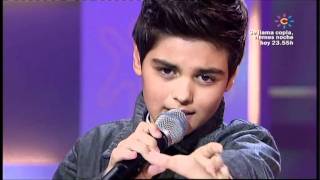 Abraham Mateo (12 años)  Duo Virtual con Camilo Sesto - ALGO DE MI - Menuda Noche