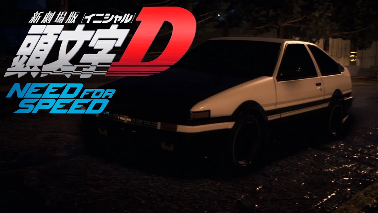 Initial D - Deja Vu | AE86 Hachi - Roku [Need For Speed Stage] - YouTube