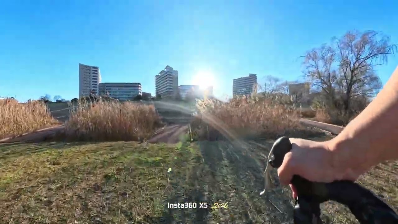 Insta360 X5 - 足立区立新田わくわく水辺広場公園