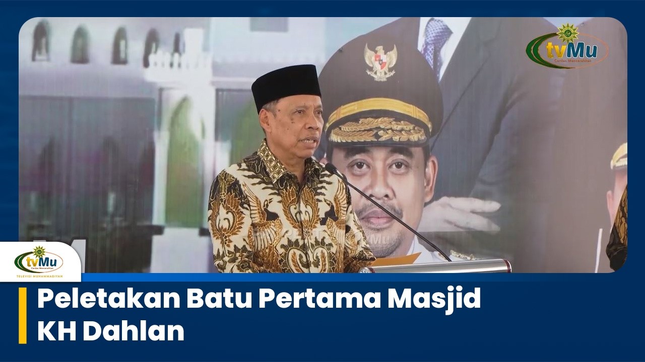 Peletakan Batu Pertama Masjid KH Dahlan
