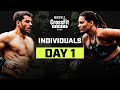 Day 1 individuals  2023 crossfit games