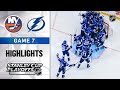 Semifinals, Gm 7: Islanders @ Lightning 6/25/21 | NHL Highlights
