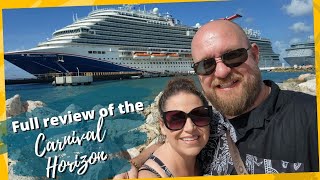 Carnival Horizon Ship Tour on a Southern Caribbean Cruise to Aruba, Curacao & the Dominican