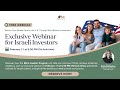 Free Webinar: Secure Your permanent residence in the U.S. Through Real Estate Investment.
