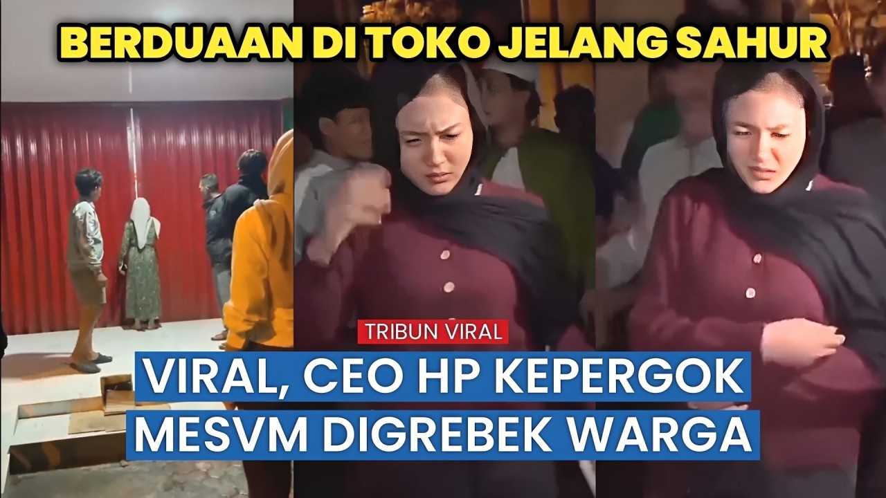 Viral, Kepergok Berduaan Jelang Sahur, Pemilik dan Karyawan Toko HP di Meulaboh Digerebek Warga