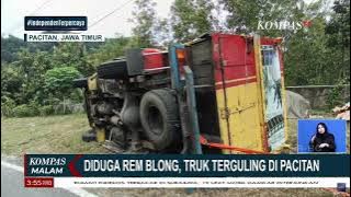 Rem Blong, Truk Terguling Di Pacitan
