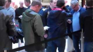 Line at the Microsoft Store (Bellevue) At the Surface Launch