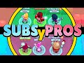 JUEGO EN DIRECTO CON SUSCRIPTORES Y PROS | Brawl Stars