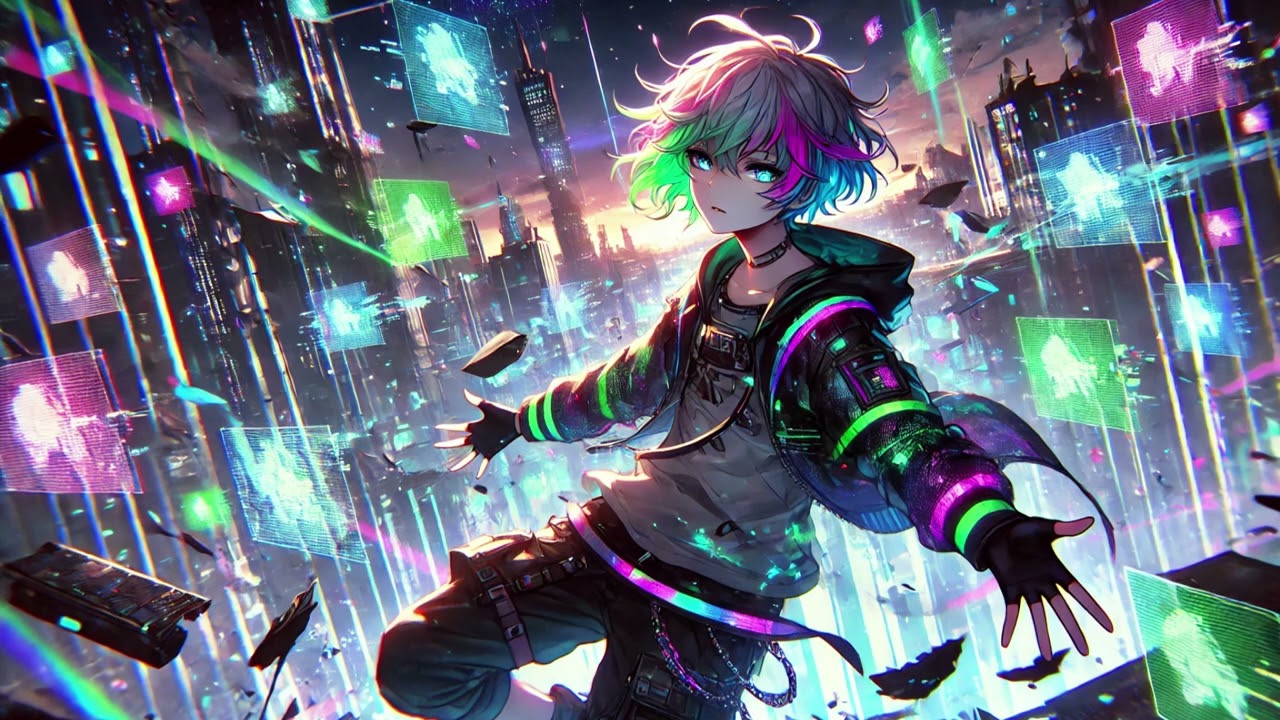 Glitch in My Blood | Electric Fragments (Hyperpop / Glitchpop / Alt-Rock Anthem)