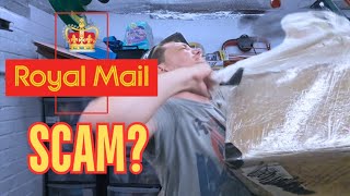 This Undelivered Royal Mail was suspicious. Louis Vitton? Addidas? Nike?