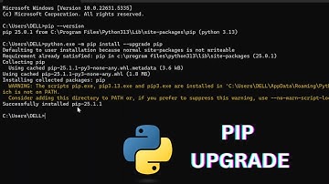 How To Upgrade PIP In Windows