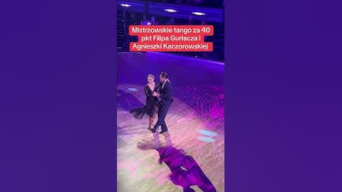 Kaczorowska i Filip Gurłacz i tango za 40 pkt #tanieczgwiazdami #taniec #dlaciebie #tango