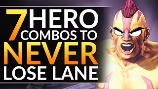 Top 7 HERO COMBOS to Pick in Lane: Best Meta Tips You MUST ABUSE to Win More | Dota 2 Pro Guide