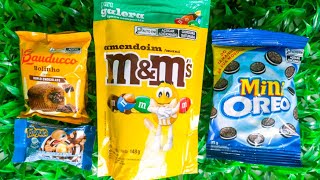 Satisfying Unpacking Sweets - Mini Chocolates Edition | Oreo, M&M's, Tortuguita #satisfatório