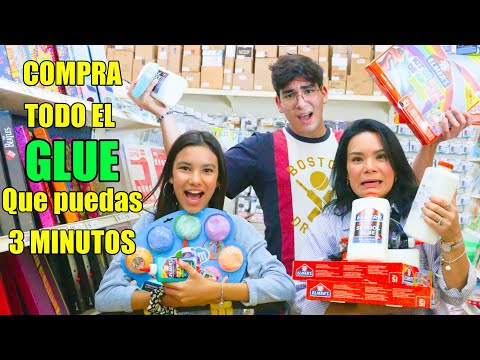 COMPRAMOS TODO el GLUE que PUDIMOS CARGAR en 3 MINUTOS | AnaNana Toys