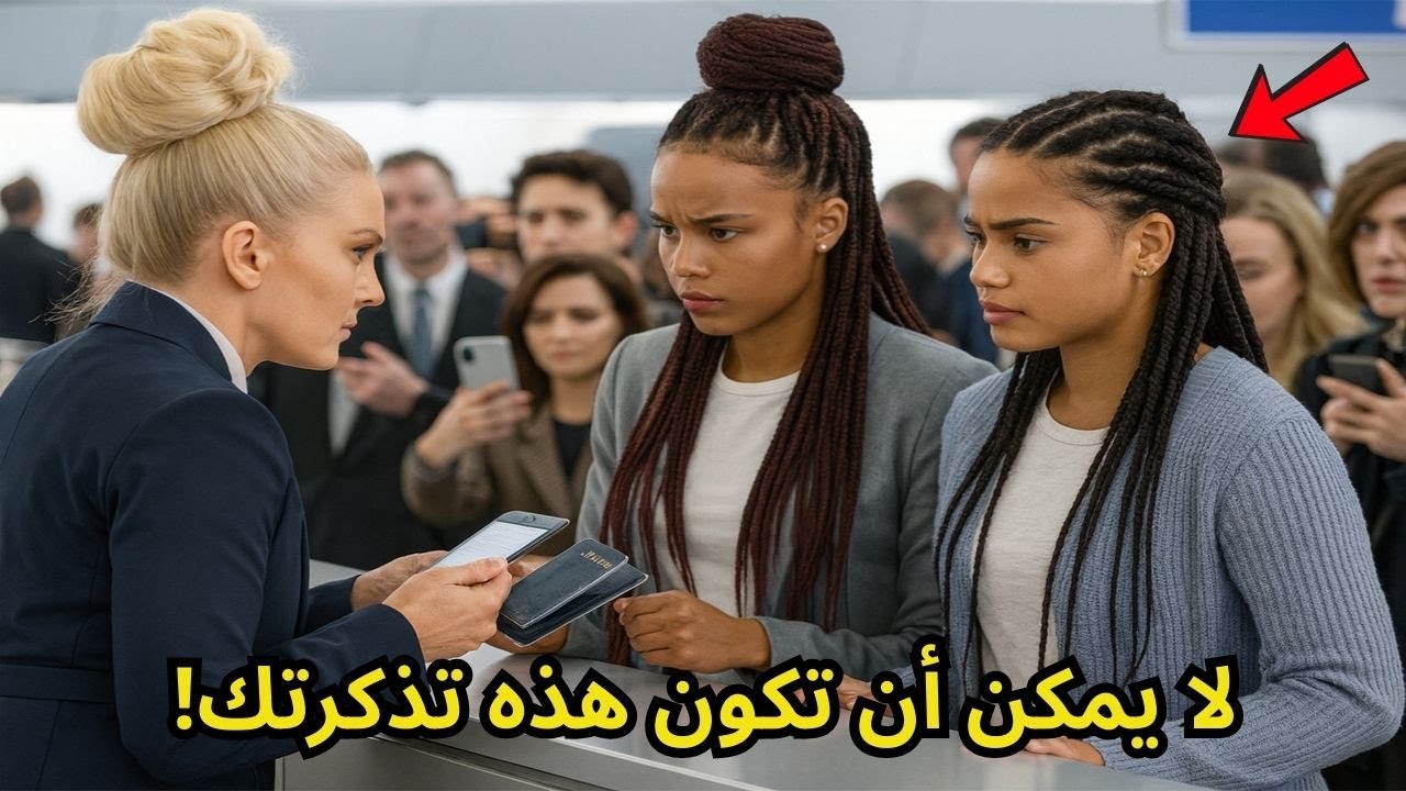 شركة طيران طردت شقيقتين توأم سوداوين… وبعد عشر دقائق فقط هبطت طائرتهما الخاصة أمام البوابة!