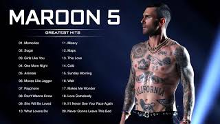 Maroon5 Greatest Hits Full Album 2021 - Maroon5 Best Songs of Playlist 2021