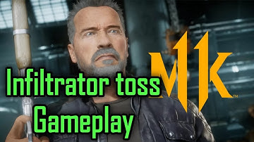 Terminator Gameplay Using Infiltrator toss | Kombat League | Mortal Kombat 11
