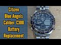 Citizen Watch C300 Battery Replacement Tutorial | Watch Repair Channel