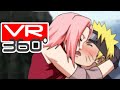 💖 SAKURA y NARUTO se dan un BESO (Sale MAL) 😆 🌀 naruto vr  (anime vr)