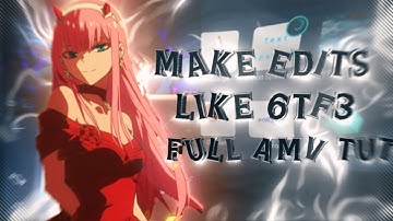 How To Edit Like 6ft3 In Alight Motion | Shake,transitions ,lens blur ( Full AMV Tutorial)