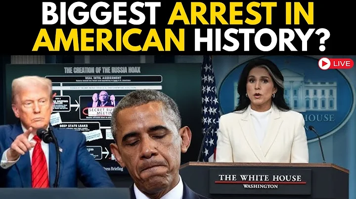 Obama ARREST LIVE | Tulsi Gabbard Reveals Charges? Trump Orders Biggest Arrest | US News | Karoline