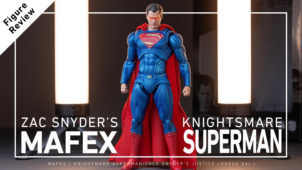 MAFEX マフェックス No.273 ナイトメア スーパーマン フィギュア NEW MAFEX No 273 Zack Snyder's Justice League Knightmare Superman
