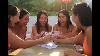 PixVerse V6 Image Text 540P Playing cards and