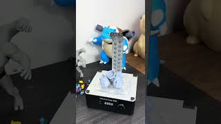 3D resin printed Blastoise kit to assemble: a detailed collectible model with separate parts, perfec