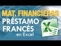 Prestamo frances con excel