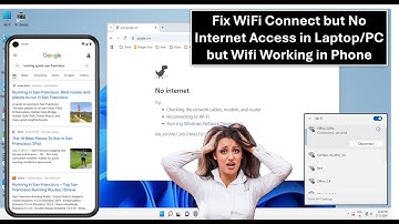 How to Fix WiFi Connected but No Internet Access in Laptop/PC (but Wifi Working in Phone)