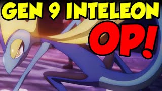 GEN 9 INTELEON IS CRACKED! How To Use Inteleon Pokemon Scarlet and Violet Moveset Guide!