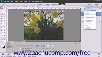 Photoshop Elements 13 Tutorial Adjustment Layers & Fill Layers Adobe Training
