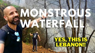 The Magestic Waterfall of Kfar Helda, Lebanon! 🇱🇧