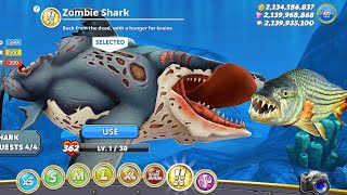 Hungry Shark Evolution - New Megalondon Shark  - All 27 Sharks Unlocked Hack Gems and Coins