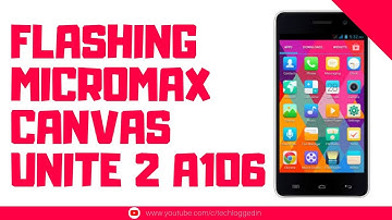 How to Flash Micromax Unite 2 A106 Stock Rom | SP Flash Tool | Mediatek | Smartphone Flashing