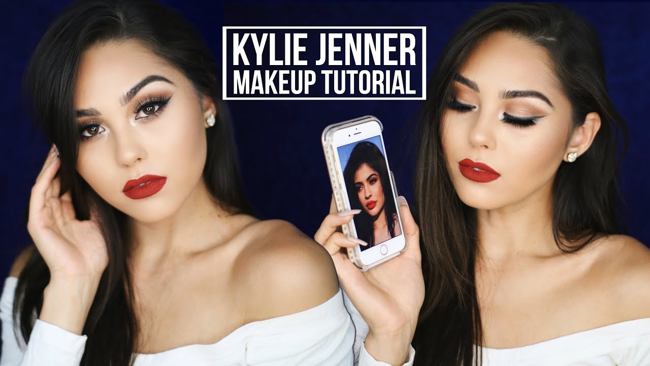 Kylie Jenner Inspired Fall Makeup Tutorial 2016 Bronze Smoky Eye