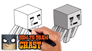 How to Draw Minecraft | Ghast