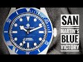 San Martin’s Blue Victory