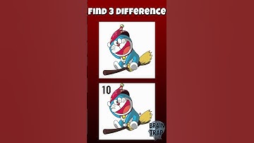 Doraemon | Find the Difference Puzzle 🤖🐾 | Spot the Hidden Changes